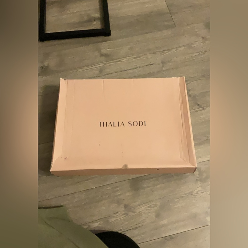 Thalia Sodi Clarissa Over-the-Knee Boots in Black Microfiber - Picture 15 of 15